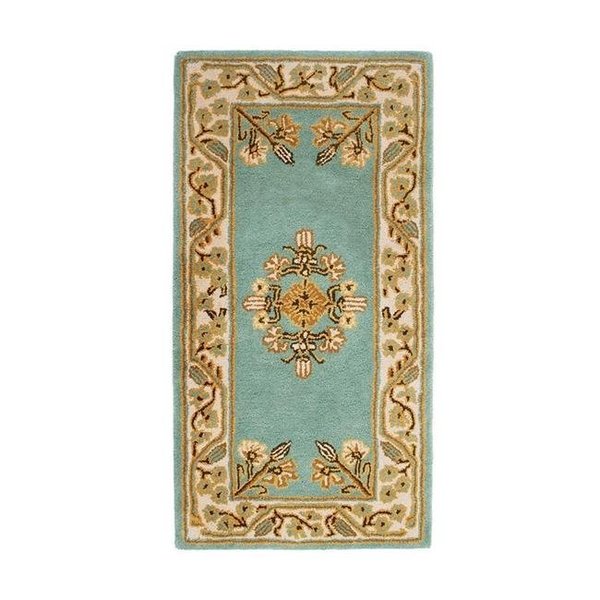 Minuteman Minuteman H-607 Jardin Rectangular Rug; Wintergreen H-607